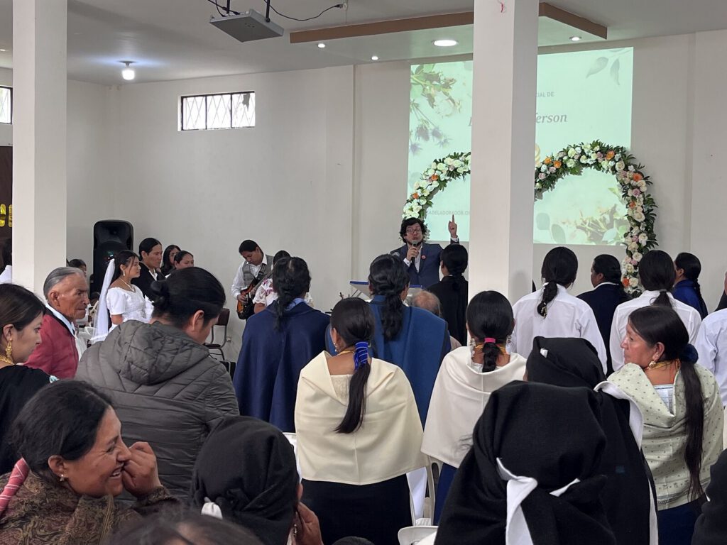 Celebrando un matrimonio